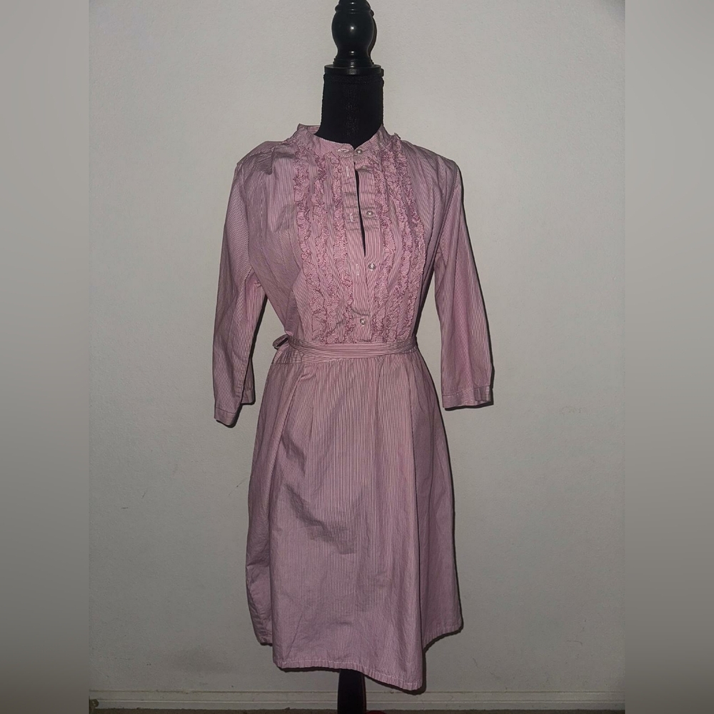 Gap , size 12, red and white stripe dress
